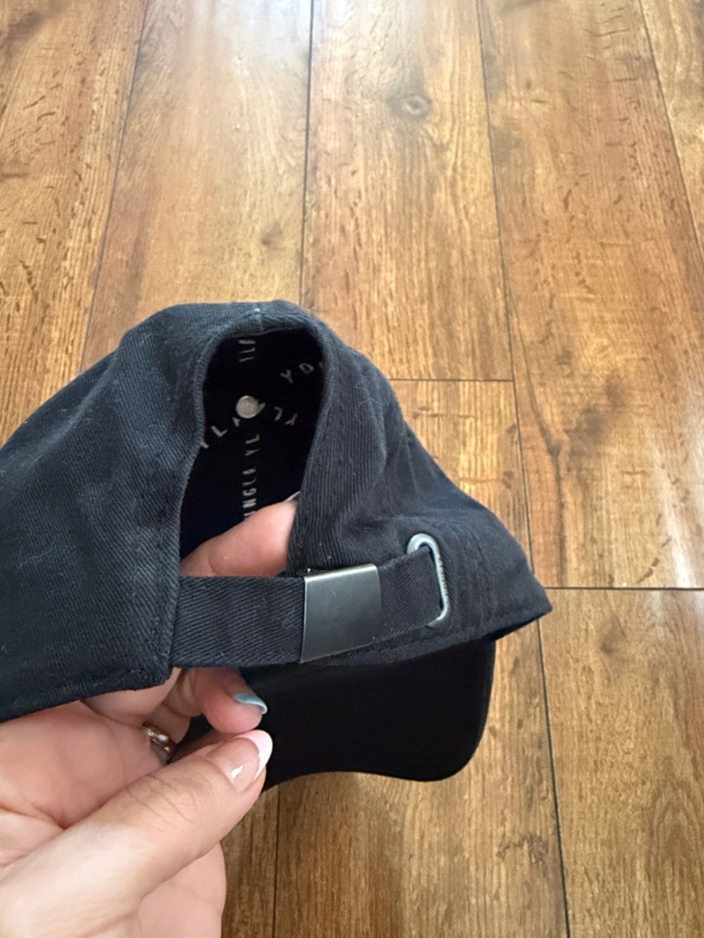 YoungLA Black dad Hat - Picture 3 of 3